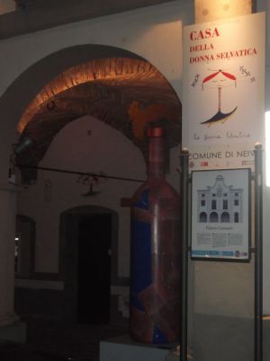 Bottiglie d'Artista alla Casa della Donna Selvatica